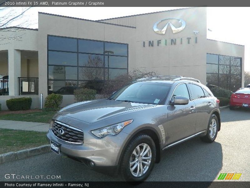 Platinum Graphite / Graphite 2010 Infiniti FX 35 AWD