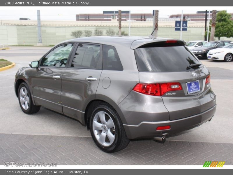 Polished Metal Metallic / Ebony 2008 Acura RDX