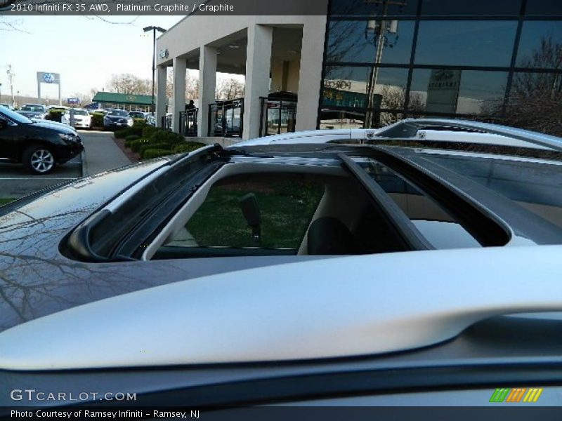 Platinum Graphite / Graphite 2010 Infiniti FX 35 AWD