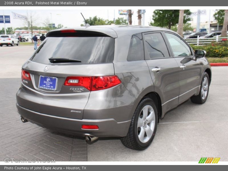Polished Metal Metallic / Ebony 2008 Acura RDX