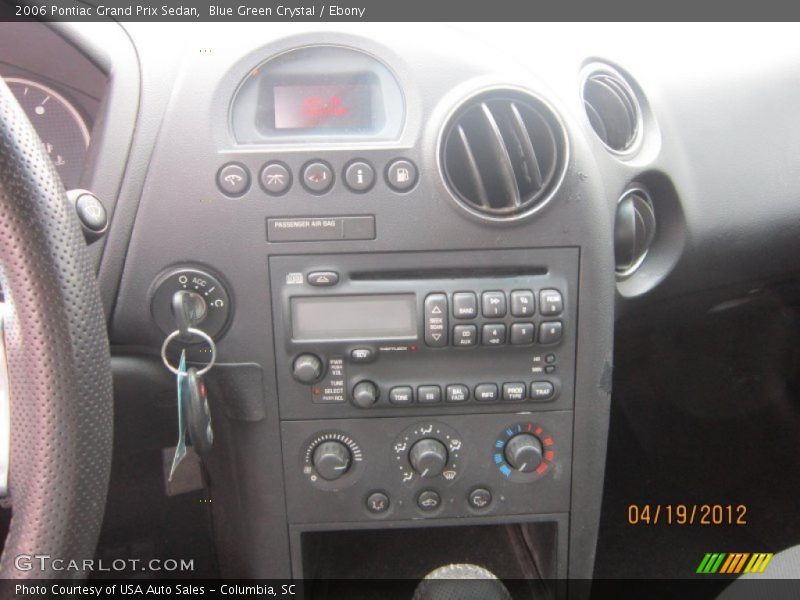 Blue Green Crystal / Ebony 2006 Pontiac Grand Prix Sedan