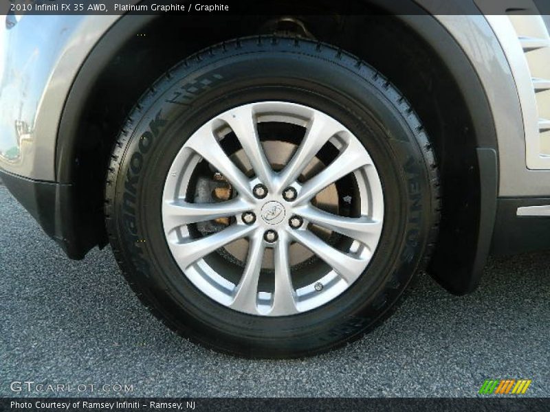 Platinum Graphite / Graphite 2010 Infiniti FX 35 AWD