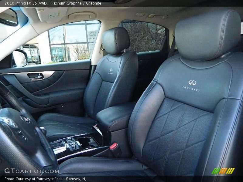 Platinum Graphite / Graphite 2010 Infiniti FX 35 AWD