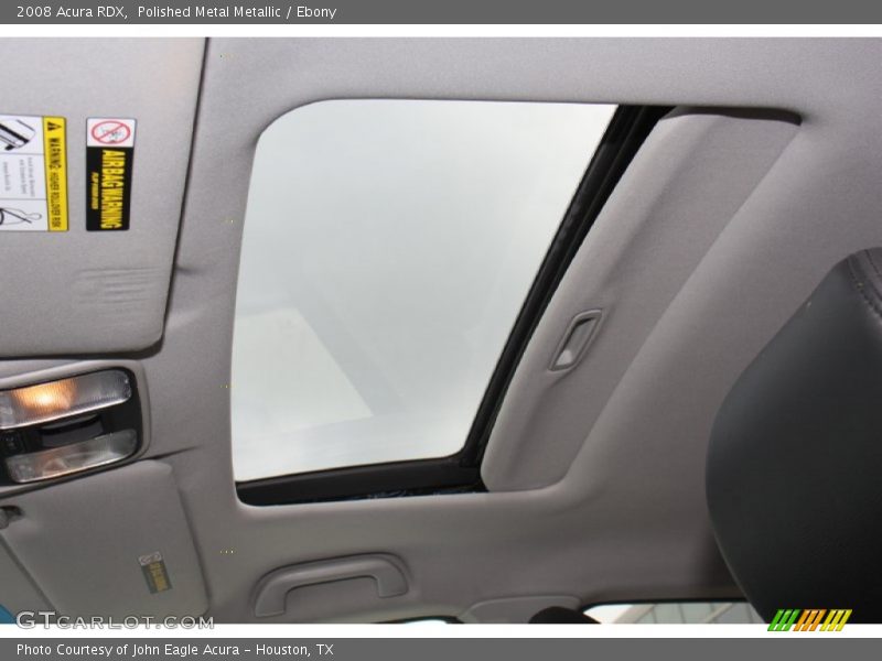 Polished Metal Metallic / Ebony 2008 Acura RDX