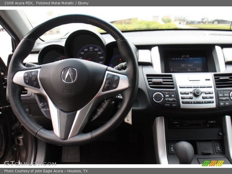 Polished Metal Metallic / Ebony 2008 Acura RDX
