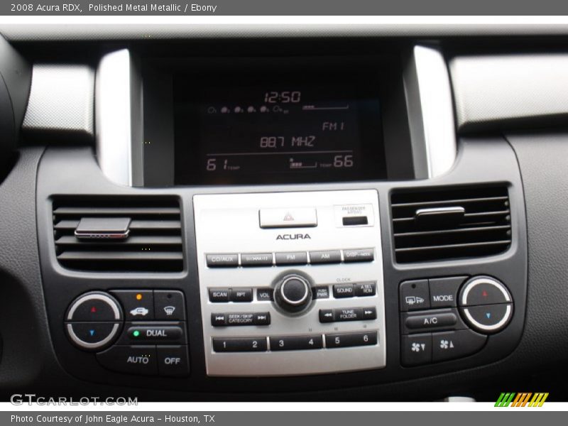 Polished Metal Metallic / Ebony 2008 Acura RDX