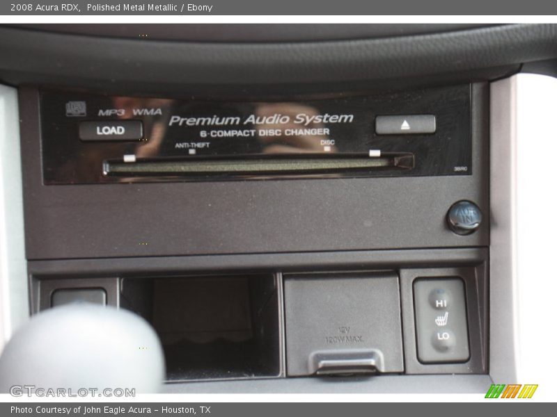 Polished Metal Metallic / Ebony 2008 Acura RDX