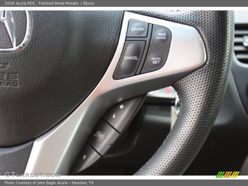 Polished Metal Metallic / Ebony 2008 Acura RDX