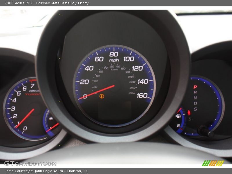 Polished Metal Metallic / Ebony 2008 Acura RDX