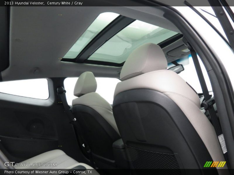 Century White / Gray 2013 Hyundai Veloster