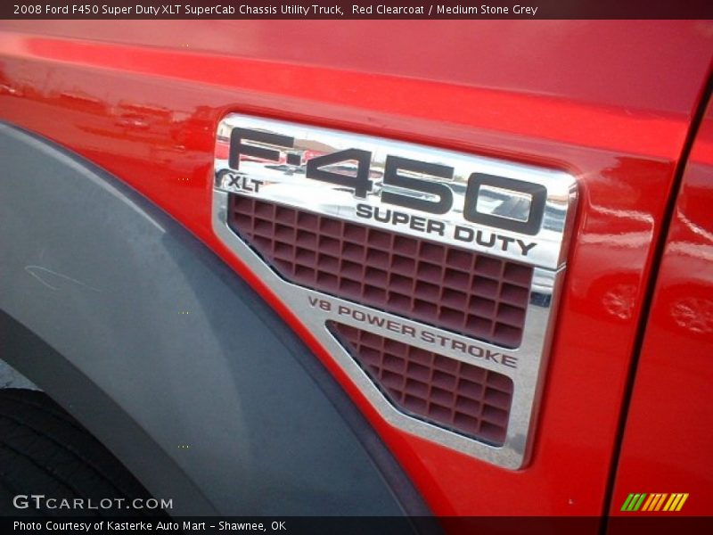  2008 F450 Super Duty XLT SuperCab Chassis Utility Truck Logo