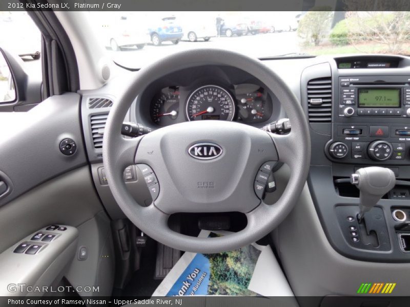 Platinum / Gray 2012 Kia Sedona LX