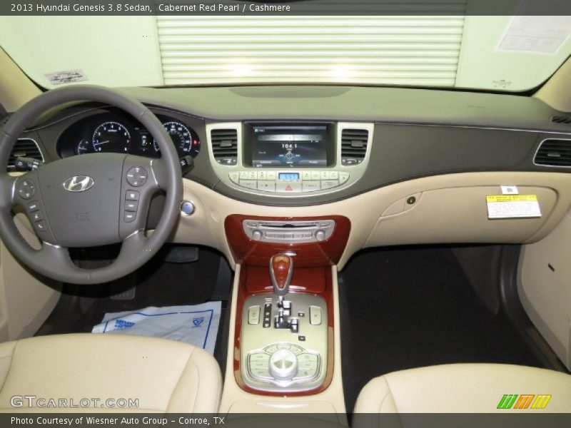 Cabernet Red Pearl / Cashmere 2013 Hyundai Genesis 3.8 Sedan