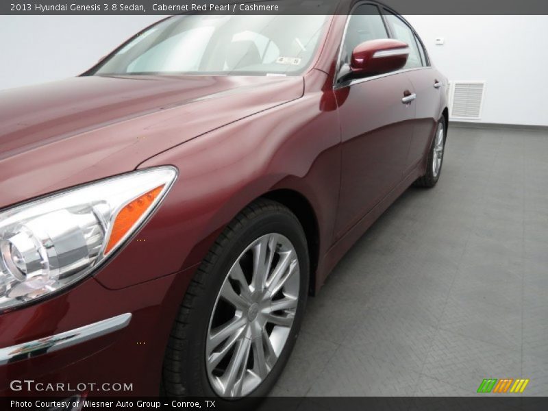 Cabernet Red Pearl / Cashmere 2013 Hyundai Genesis 3.8 Sedan