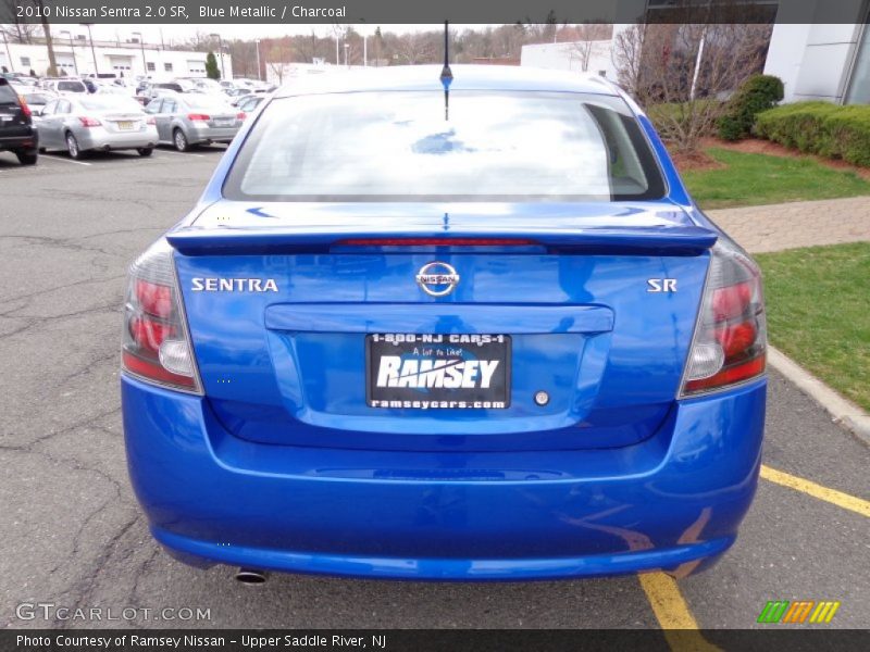Blue Metallic / Charcoal 2010 Nissan Sentra 2.0 SR
