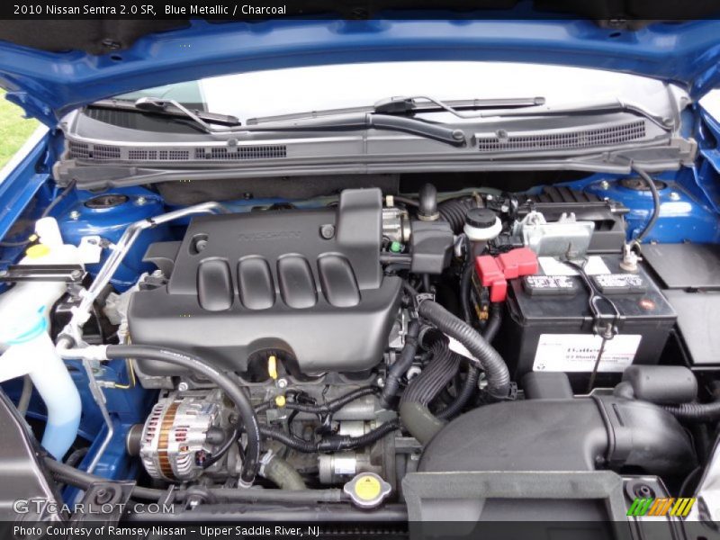 Blue Metallic / Charcoal 2010 Nissan Sentra 2.0 SR