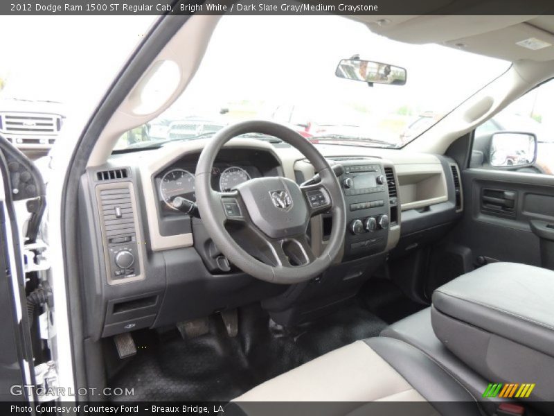Dashboard of 2012 Ram 1500 ST Regular Cab