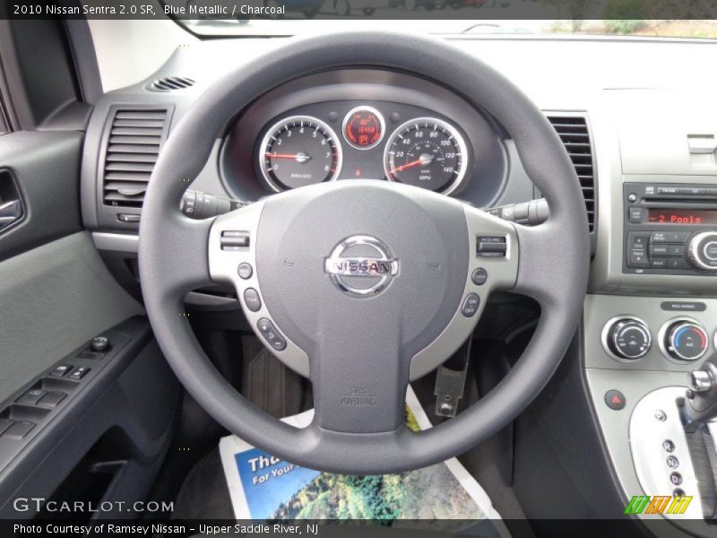 Blue Metallic / Charcoal 2010 Nissan Sentra 2.0 SR
