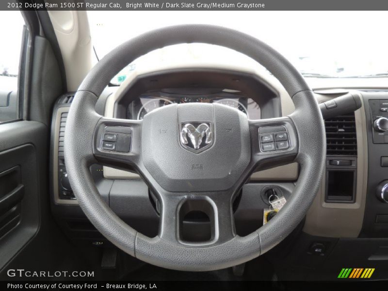  2012 Ram 1500 ST Regular Cab Steering Wheel