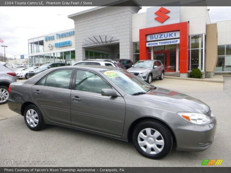 Phantom Gray Pearl / Stone 2004 Toyota Camry LE