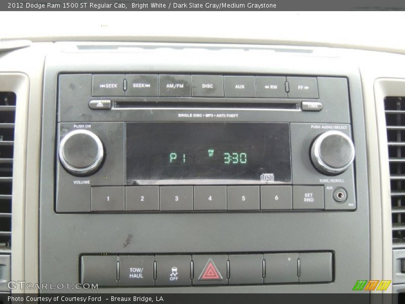 Audio System of 2012 Ram 1500 ST Regular Cab