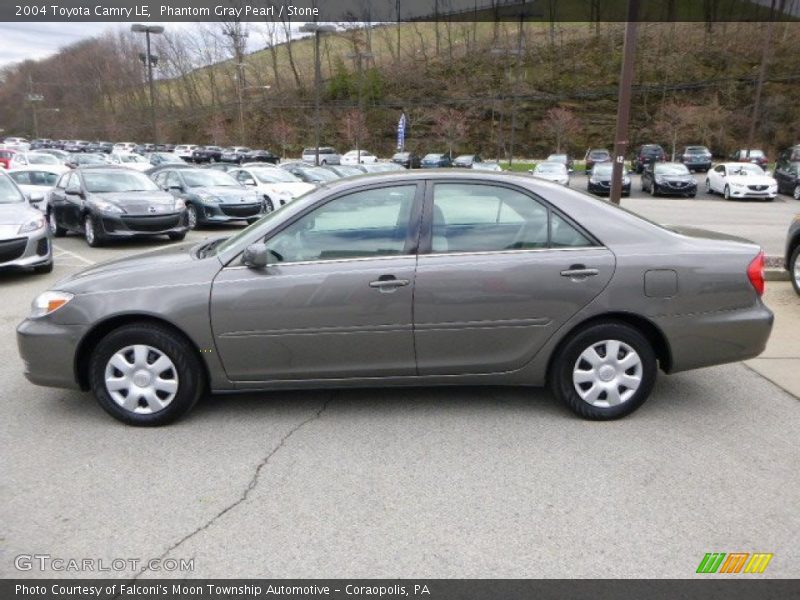 Phantom Gray Pearl / Stone 2004 Toyota Camry LE