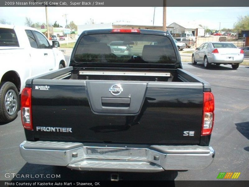 Super Black / Steel 2009 Nissan Frontier SE Crew Cab