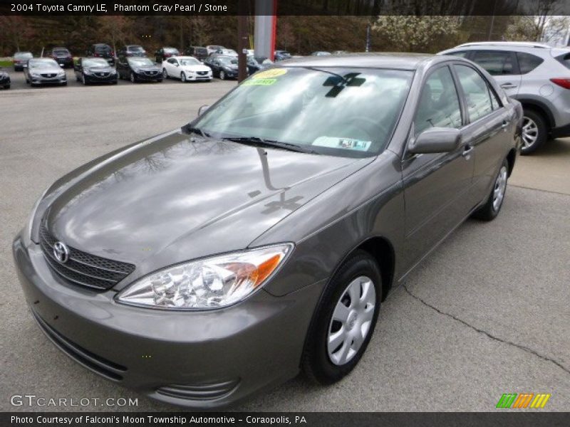Phantom Gray Pearl / Stone 2004 Toyota Camry LE