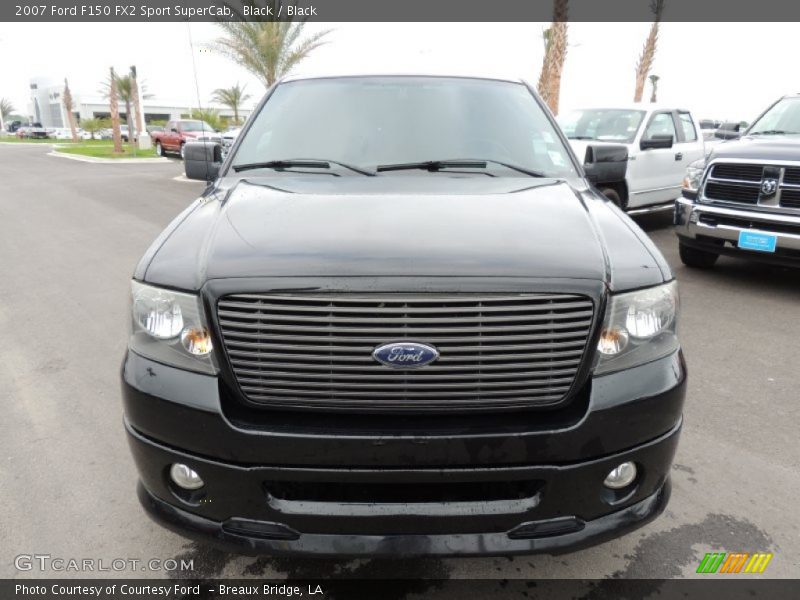 Black / Black 2007 Ford F150 FX2 Sport SuperCab