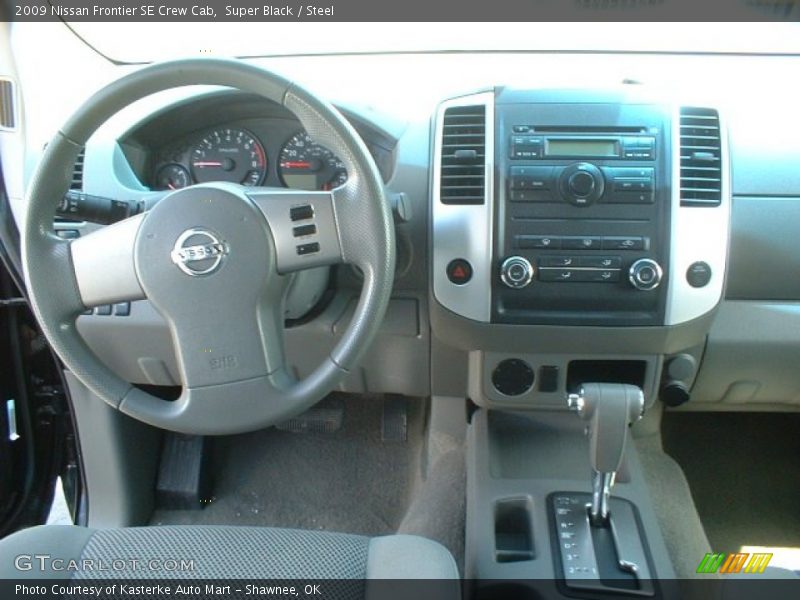 Dashboard of 2009 Frontier SE Crew Cab