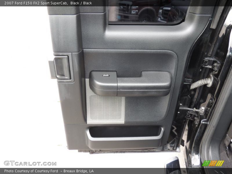 Black / Black 2007 Ford F150 FX2 Sport SuperCab