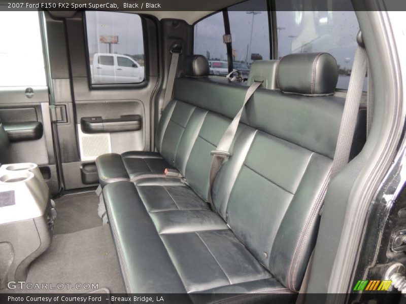 Rear Seat of 2007 F150 FX2 Sport SuperCab