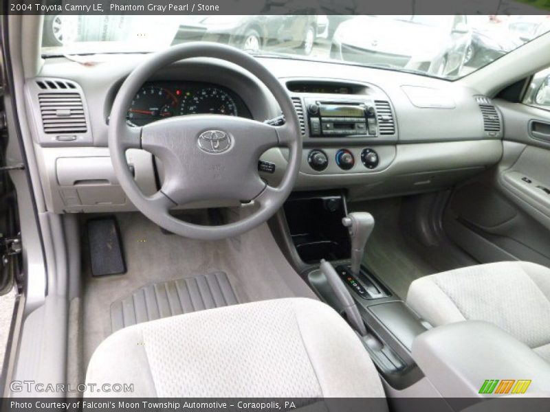 Phantom Gray Pearl / Stone 2004 Toyota Camry LE
