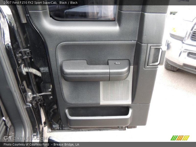 Black / Black 2007 Ford F150 FX2 Sport SuperCab