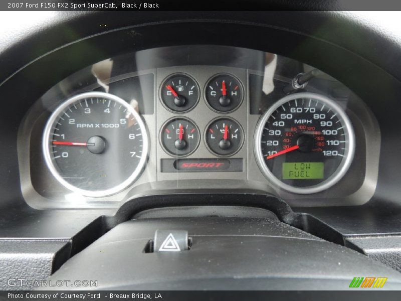  2007 F150 FX2 Sport SuperCab FX2 Sport SuperCab Gauges