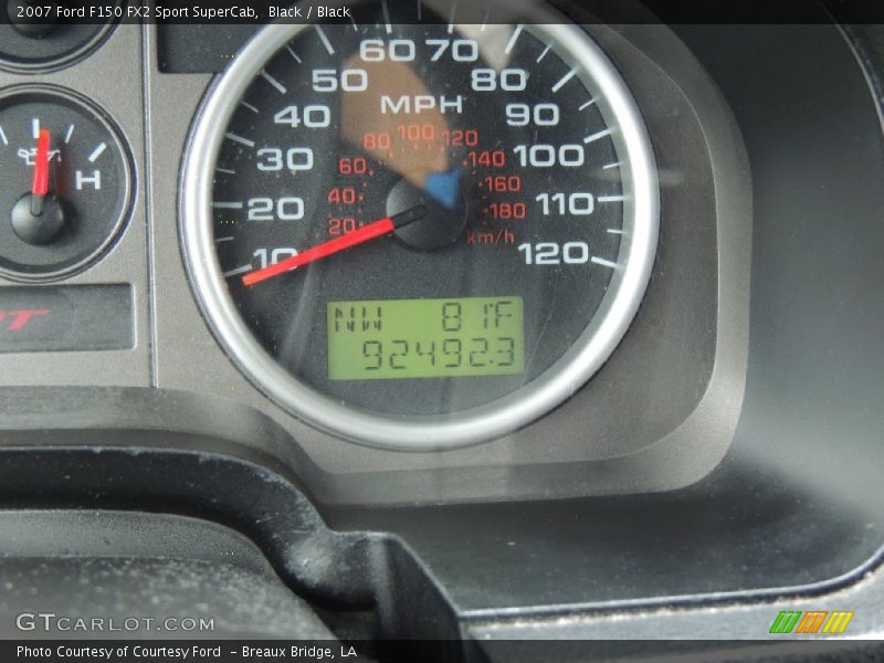 Black / Black 2007 Ford F150 FX2 Sport SuperCab