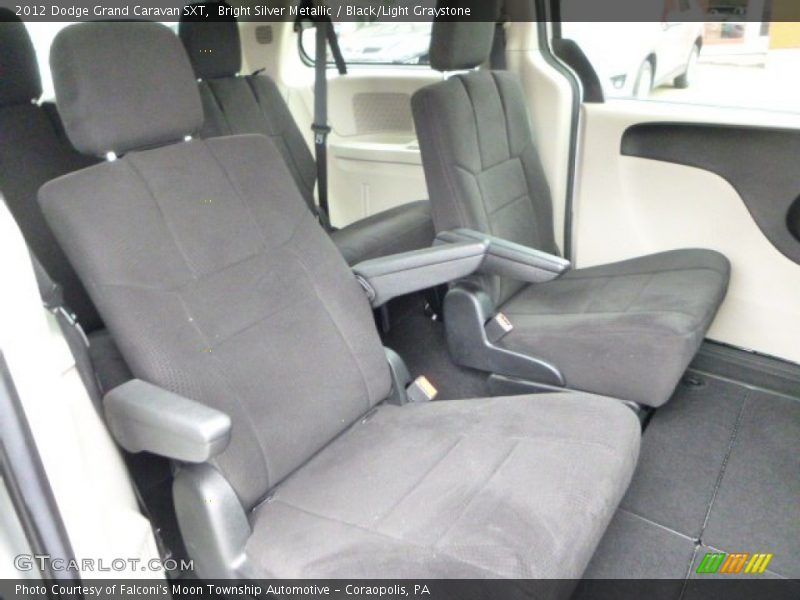 Bright Silver Metallic / Black/Light Graystone 2012 Dodge Grand Caravan SXT