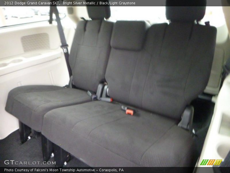 Bright Silver Metallic / Black/Light Graystone 2012 Dodge Grand Caravan SXT