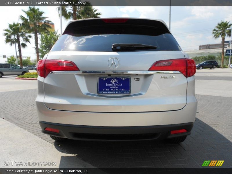 Forged Silver Metallic / Ebony 2013 Acura RDX