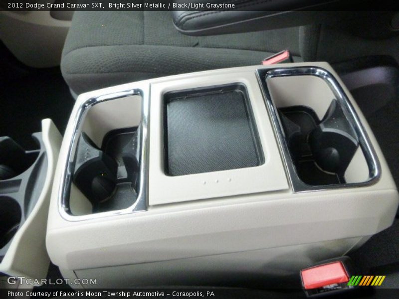 Bright Silver Metallic / Black/Light Graystone 2012 Dodge Grand Caravan SXT
