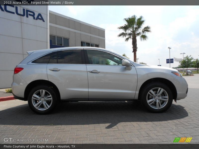 Forged Silver Metallic / Ebony 2013 Acura RDX