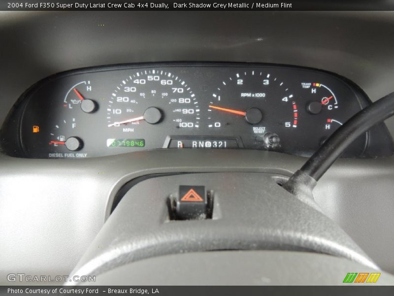  2004 F350 Super Duty Lariat Crew Cab 4x4 Dually Lariat Crew Cab 4x4 Dually Gauges