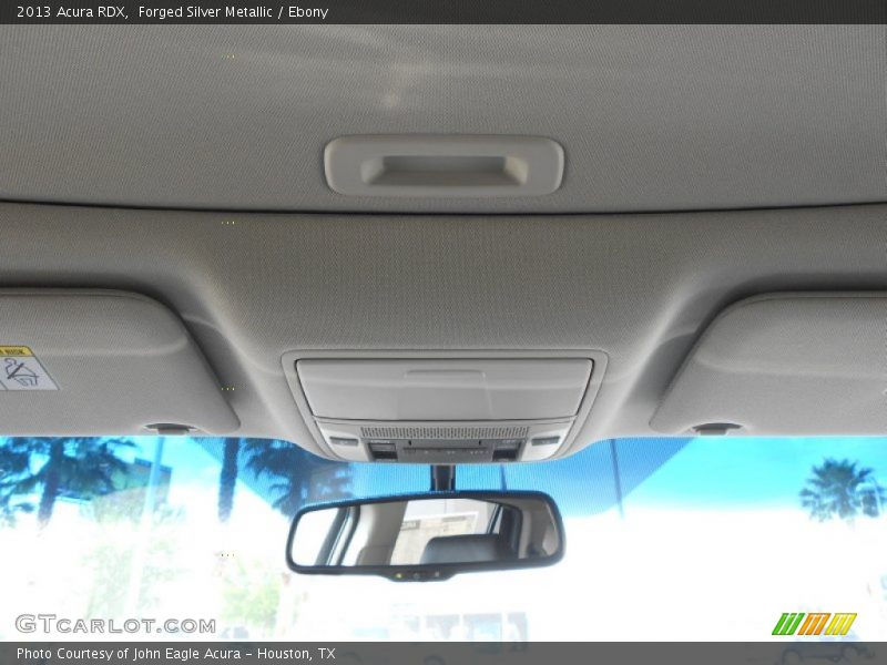 Forged Silver Metallic / Ebony 2013 Acura RDX