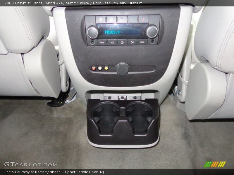 Summit White / Light Titanium/Dark Titanium 2008 Chevrolet Tahoe Hybrid 4x4