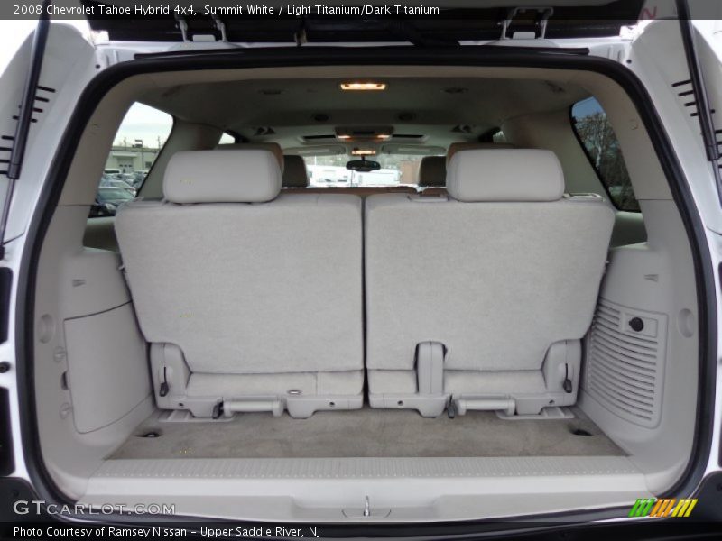 Summit White / Light Titanium/Dark Titanium 2008 Chevrolet Tahoe Hybrid 4x4