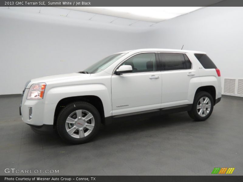 Summit White / Jet Black 2013 GMC Terrain SLE