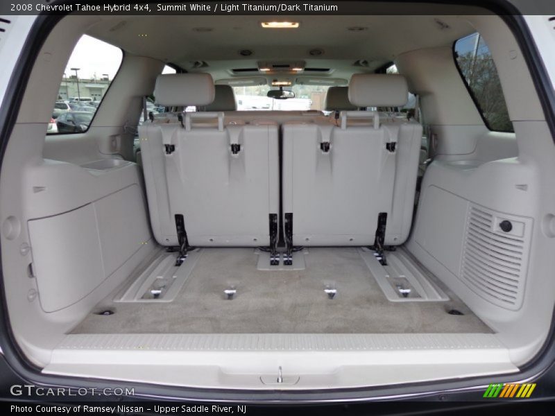 Summit White / Light Titanium/Dark Titanium 2008 Chevrolet Tahoe Hybrid 4x4