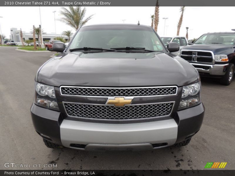 Taupe Gray Metallic / Ebony 2010 Chevrolet Tahoe Z71 4x4
