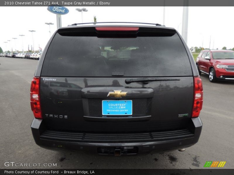 Taupe Gray Metallic / Ebony 2010 Chevrolet Tahoe Z71 4x4