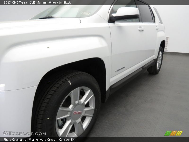 Summit White / Jet Black 2013 GMC Terrain SLE